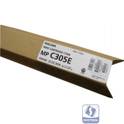 Ricoh 841595/842082 Картридж тип  MPC305E, Cyan Aficio MP C305SP/C305SPF, (4000стр.)(842082)