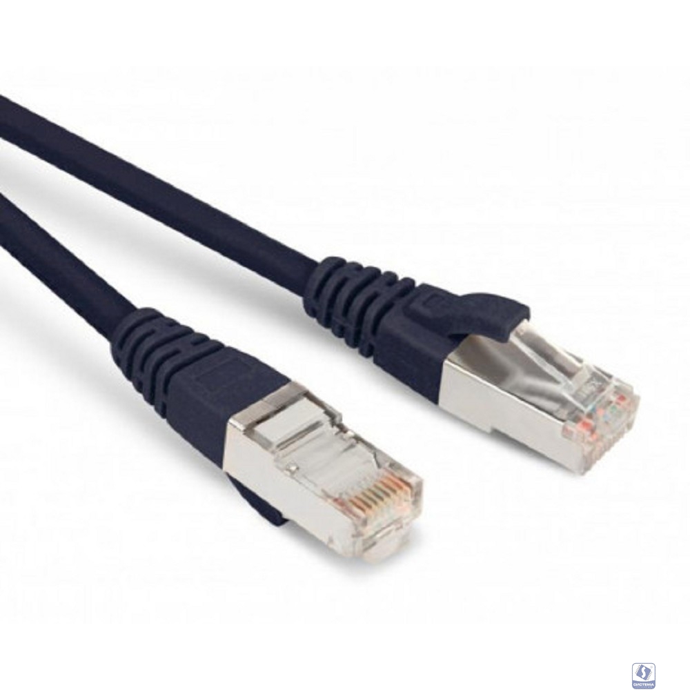 Hyperline PC-LPM-SFTP-RJ45-RJ45-C6-2M-LSZH-BK Патч-корд SF/UTP, экранированный, Cat.6, LSZH, 2 м, черный