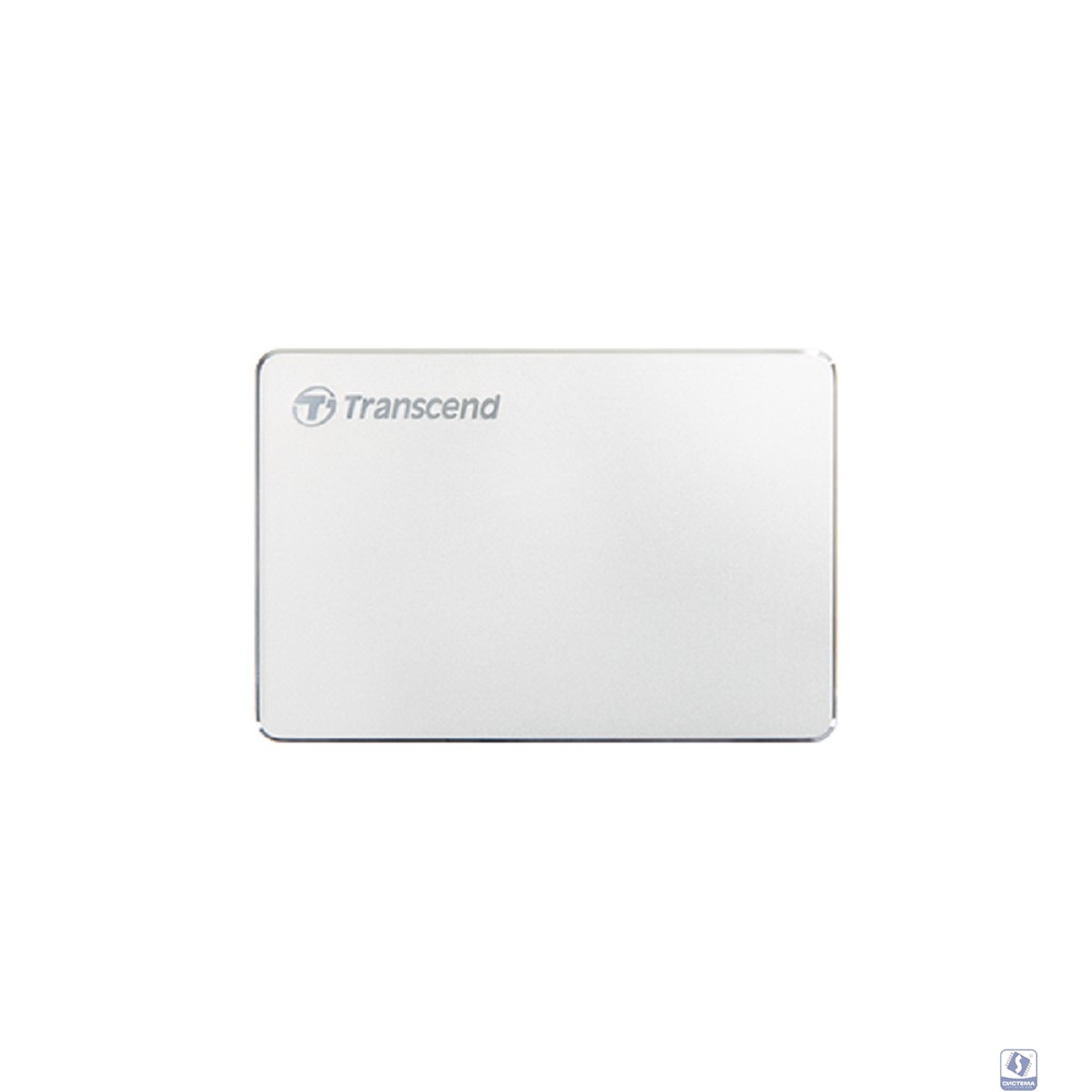 Transcend Portable HDD 2TB StoreJet 25C3S USB 3.1 gen.1 Type-C / Type-A,серебристый