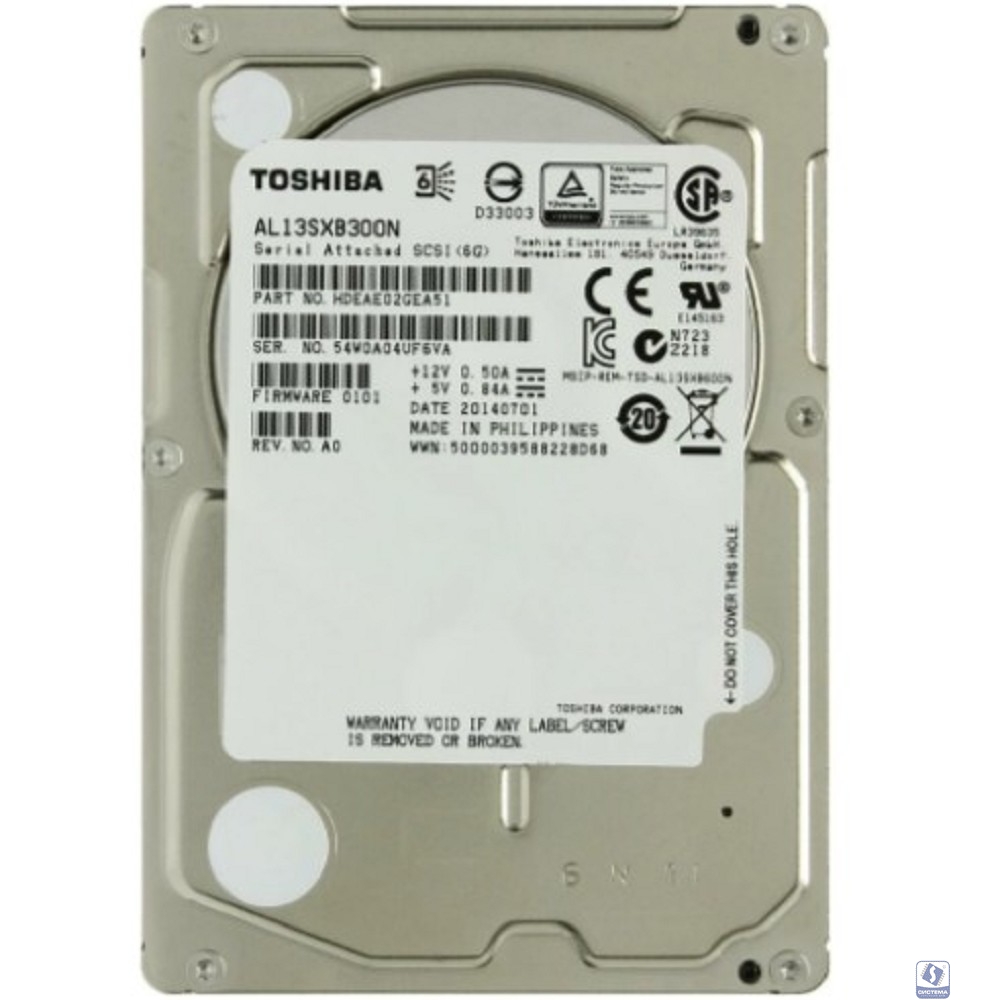 Жесткий диск SAS 300GB Toshiba AL13SXB300N