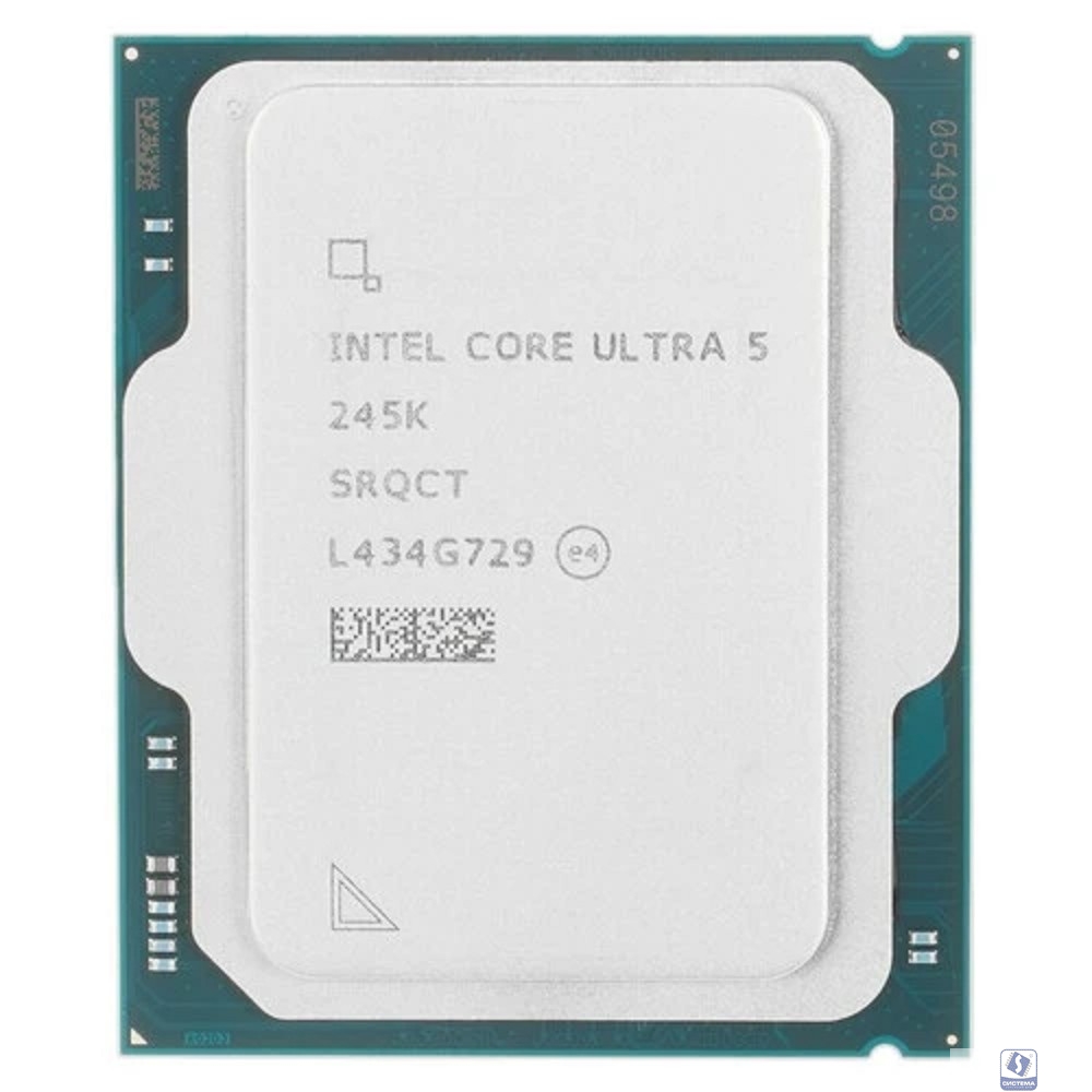 Центральный Процессор Intel Core Ultra 5 245K OEM (Arrow Lake, C14(8EC/6PC)/T14, 3,6/5,2GHz, GPU Intel Graphics, L2 26Mb, Cache 24Mb, TDP 125/159W, S1851)