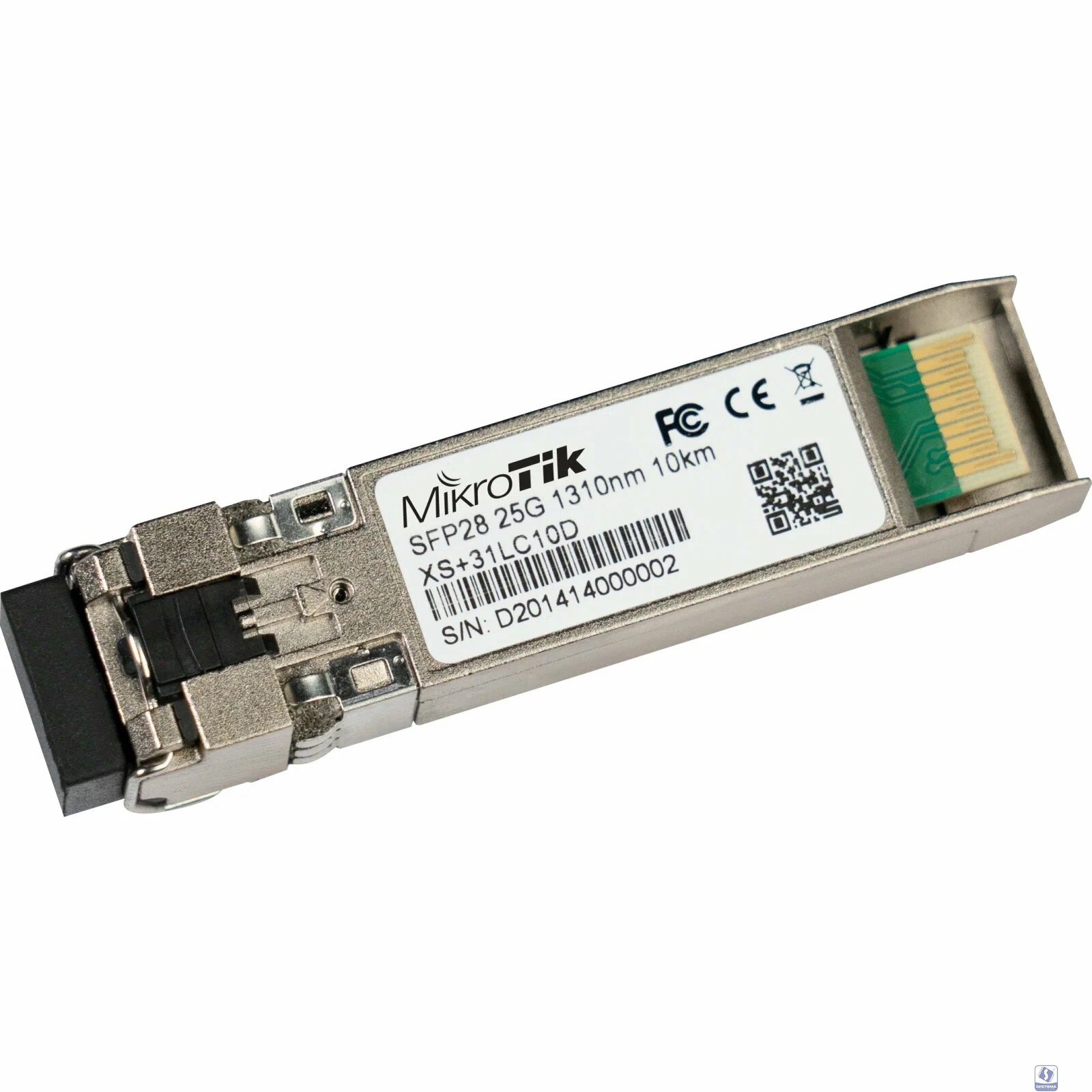 MikroTik XS+31LC10D Модуль SFP/SFP+/SFP28, 1/10/25G, Single Mode, 10km, 1310nm