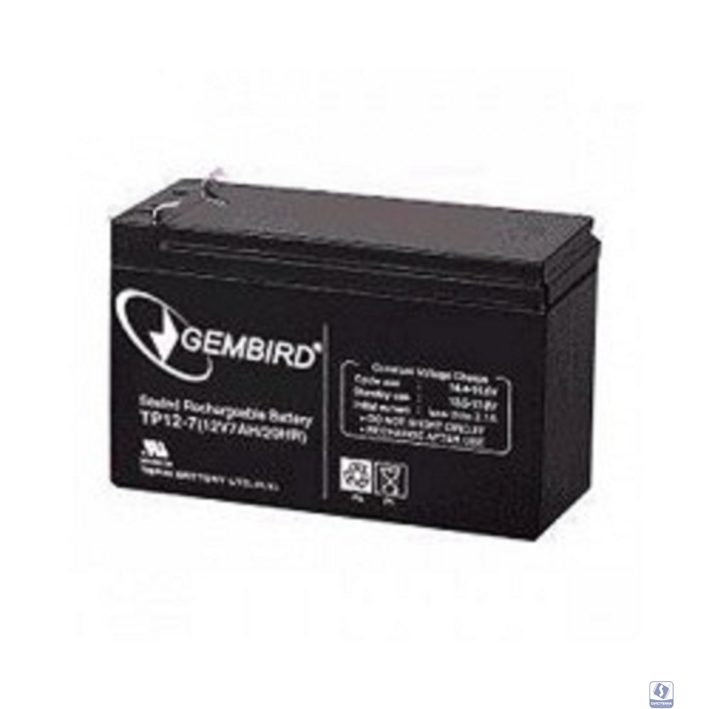Аккумулятор для Источников Бесперебойного Питания Energenie BAT-12V7AH/MS7-12 