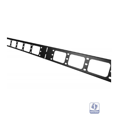 ЦМО Вертикальный кабельный органайзер в шкаф, ширина 150 мм 18U, цвет черный