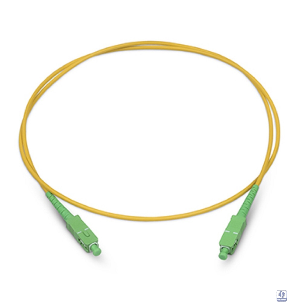 Cabeus FOP(s)-9-SC/APC-SC/APC-2m Шнур оптический simplex SC/APC-SC/APC 9/125 sm 2м LSZH
