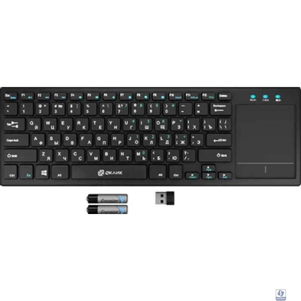 Клавиатура Oklick 830ST черный USB [1011937] 