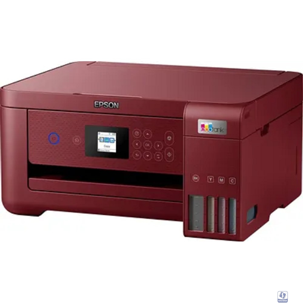 МФУ струйный Epson EcoTank L4267 цветная печать, A4, цвет красный (RED) [c11cj63512]