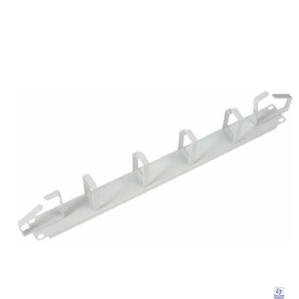 ЦМО Органайзер кабельный горизонтальный 19" 2U, 6 колец (ГКО-2-6)