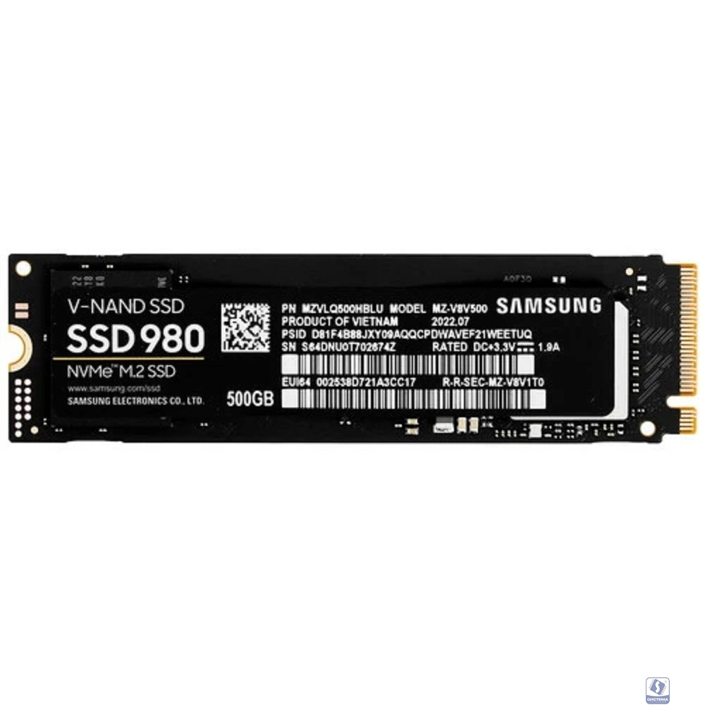 Samsung SSD 500Gb 980 M.2 MZ-V8V500BW OEM