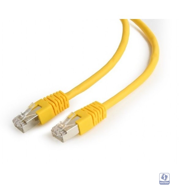 Cablexpert Патч-корд FTP PP6-5M/Y-O кат.6, 5м, литой, многожильный (желтый)