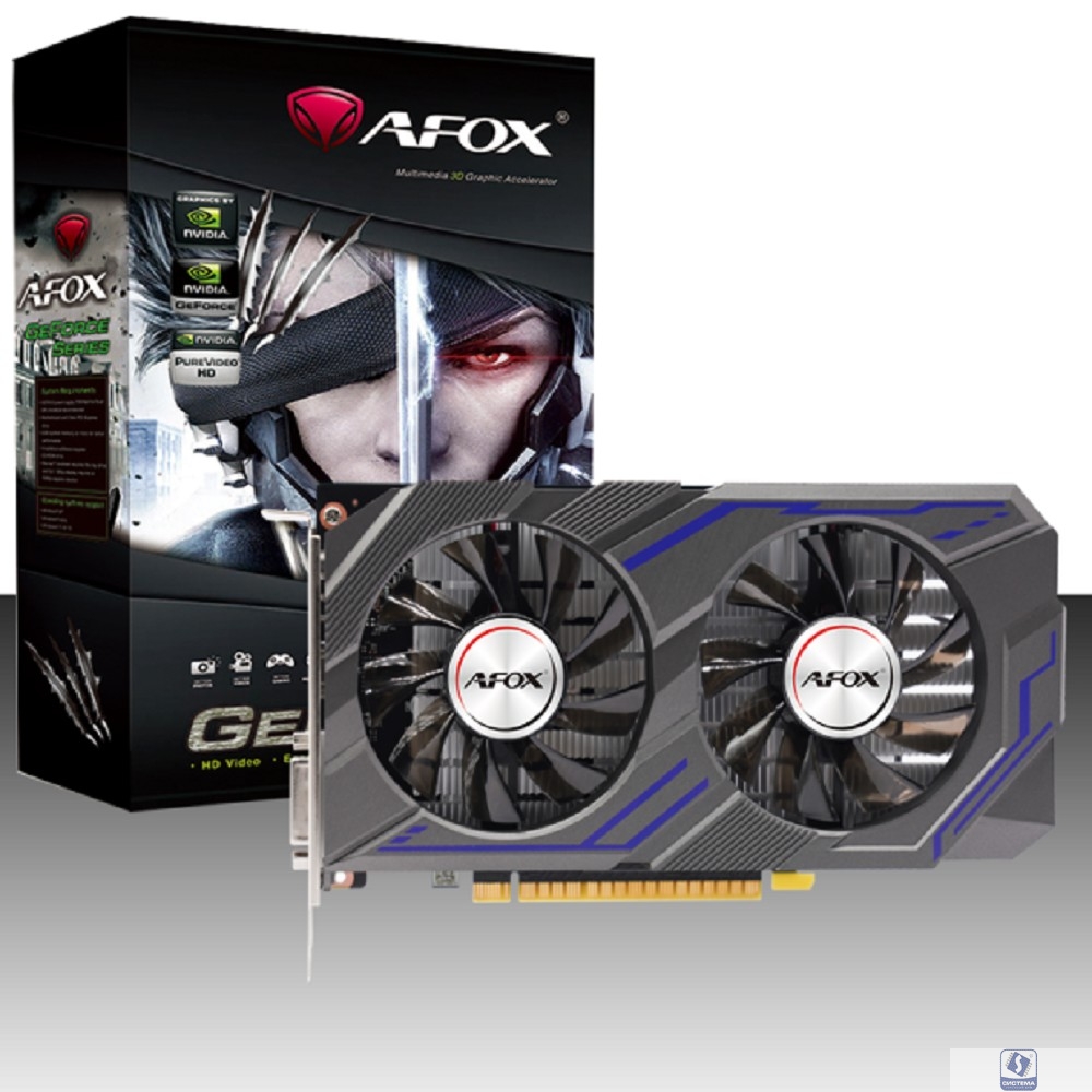 Видеокарта AFOX GTX1650 SUPER 4GB GAMING GDDR6 128Bit DP DVI/HDMI ATX 2FAN (AF1650S-4096D6H1-V4) RTL