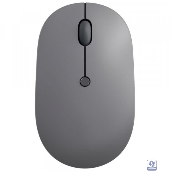 Мышь Lenovo Go серый оптическая (2400dpi) беспроводная USB-C для ноутбука (3but)