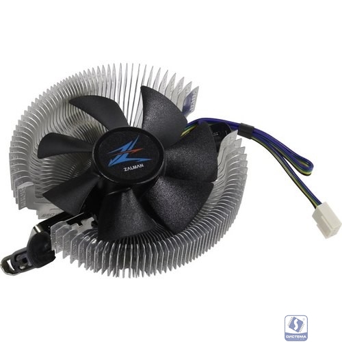 Cooler Zalman CNPS80G Rev.3  Soc-1700/1200/115X, AM5/AM4/AM3+/AM3  4-pin 19-25dB Al 65W 180gr Ret