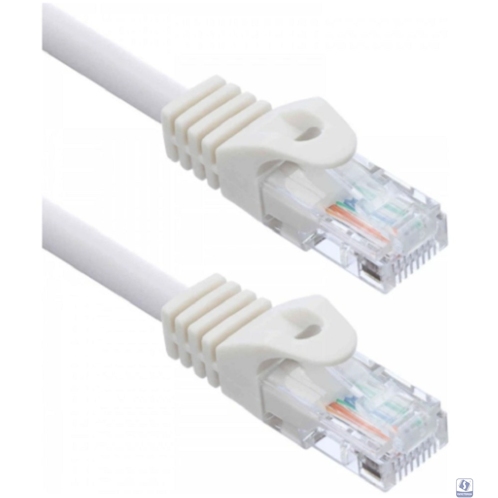 Кабель ACD Патч-корд ACD-LPU5C-20W |ACD-LPU5C-20W| Cat5e UTP 24AWG 4Pair, 7/0.18мм CU Белый, 2.0м, (741784)