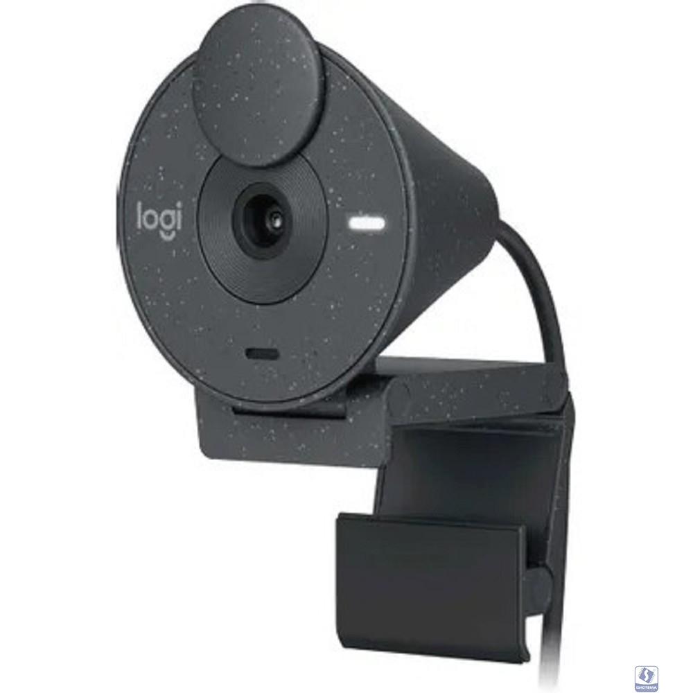 Веб-камера/ Logitech Brio 300 Full HD webcam - GRAPHITE - USB (960-001436)