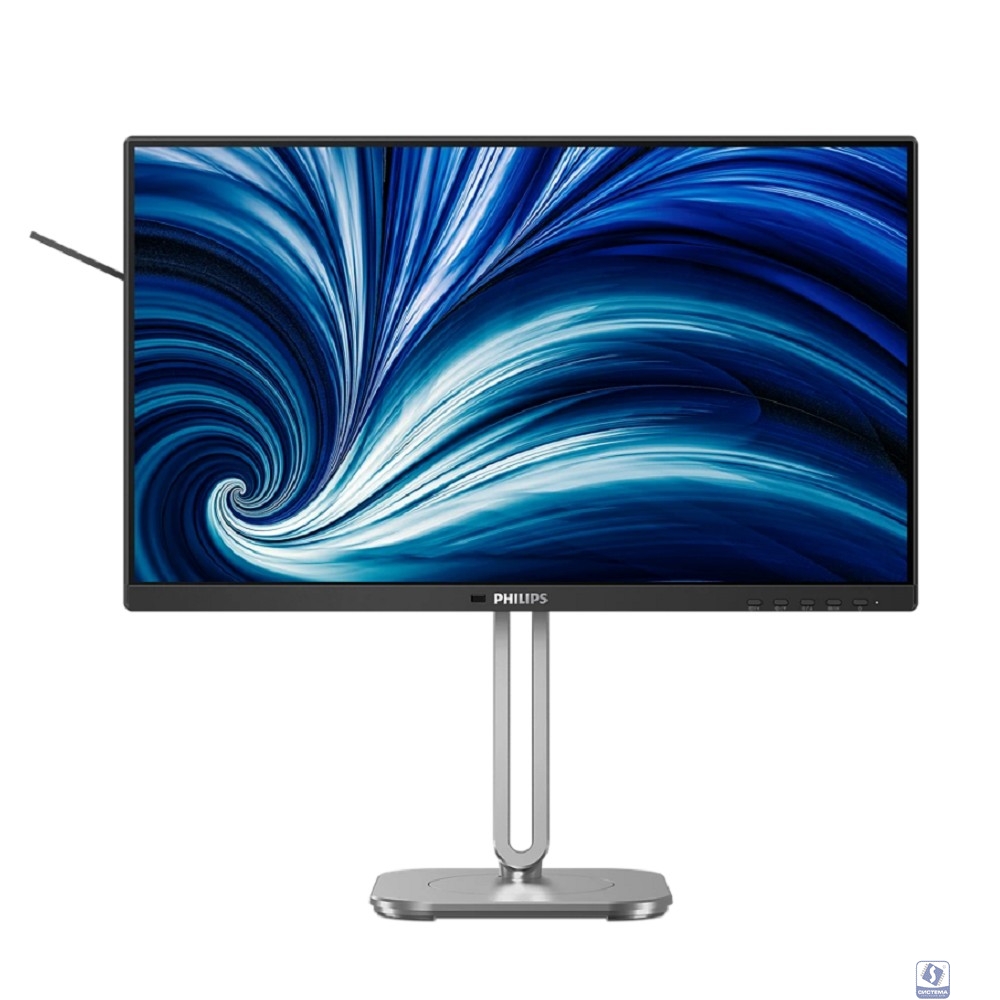 LCD PHILIPS 23.8" 24B2N4200/00 Black с поворотом экрана 