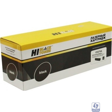 Hi-Black CE270A Картридж для HP CLJ CP5520/5525/Enterprise M750, Восстанов, Bk, 13,5K