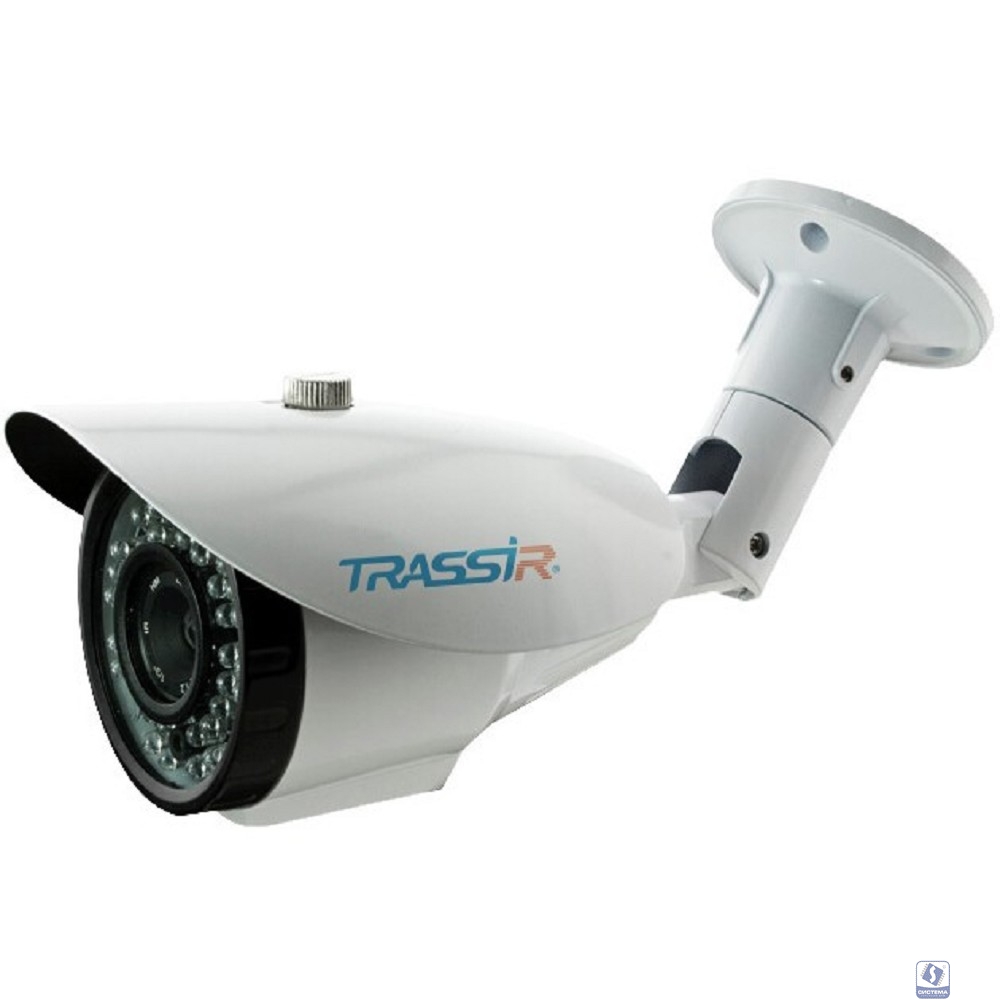 Камера видеонаблюдения IP Trassir TR-D2B6 v2,  1080p,  2.7 - 13.5 мм,  белый