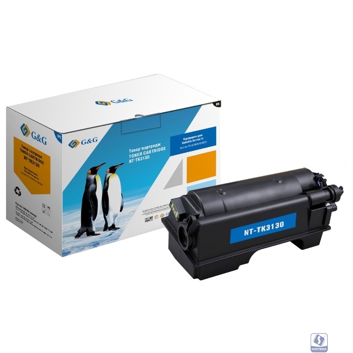 Картридж лазерный G&G NT-TK3130 черный (25000стр.) для Kyocera FS-4200DN/4300DN