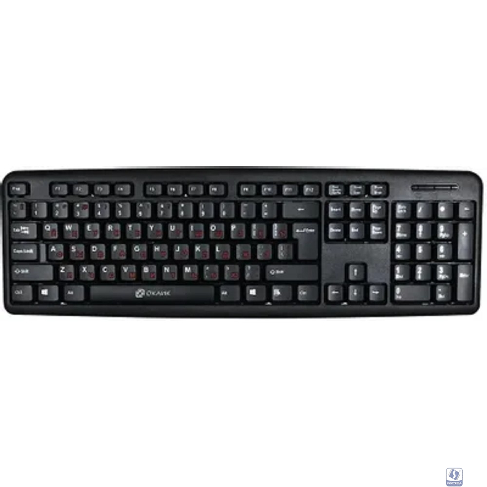 Клавиатура Oklick 90MV2 черный USB 
