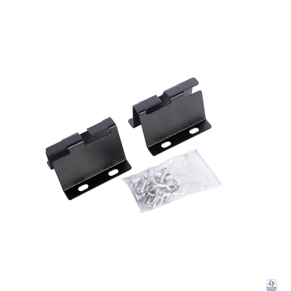 ЦМО Комплект кронштейна для крепления лотка 200 мм к крыше шкафа ШТК-СП (КЛГ-200-9005)