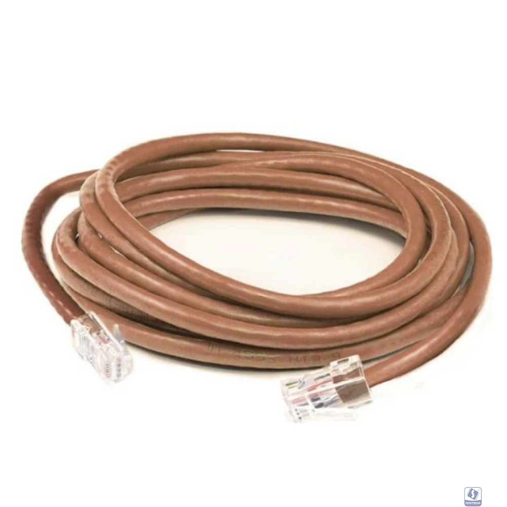 Кабель ACD Патч-корд ACD-LPU6Z-15MN |ACD-LPU6Z-15MN| Cat6 UTP 26AWG 4Pair, CU, LSZH, Коричневый, 15м 