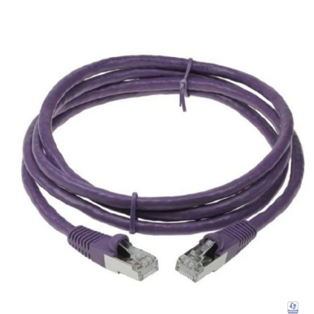 Кабель ACD Патч-корд ACD-LPS6AZ-30P |ACD-LPS6AZ-30P| Cat6a SSTP 26AWG 4Pair, CU, LSZH, Пурпурный, 3м 