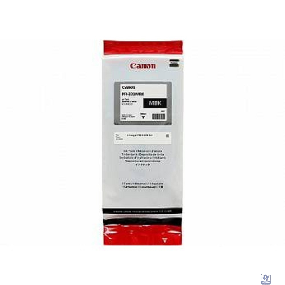 Canon PFI-320MBK  Картридж  для Canon TM-200/TM-205/TM-300/TM-305, матовый чёрный, 300 мл