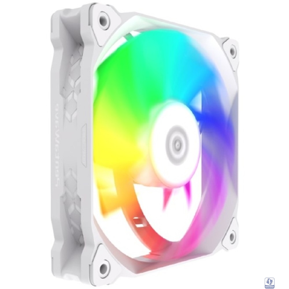 Вентилятор PentaWave PF-K12WA PWM / ARGB / 120mm 4 pin Magnetic FDB 500-1850rpm 83CFM 29.7dBA/ White