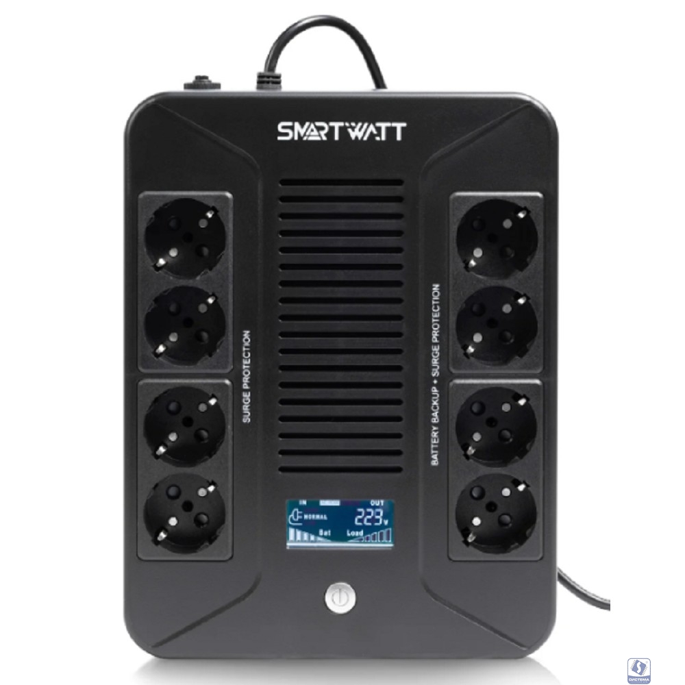 SMARTWATT UPS SAFE PRO LCD 600 