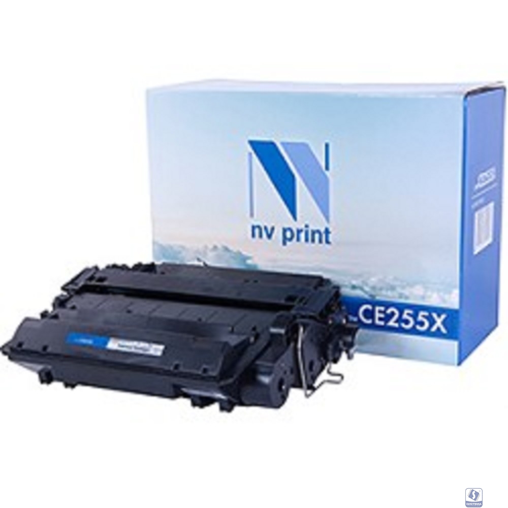NVPrint CE255X Картридж для принтеров LaserJet P3015, черный, 12500 стр. 