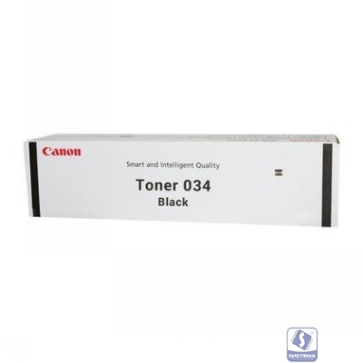 Canon 034BK тонер-картридж для  iR C1225/iF. Чёрный.  12 000 страниц.[9454B001] (CX)