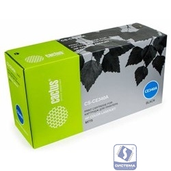 Картридж лазерный Cactus CS-CE340A CE340A черный (13500стр.) для HP CLJ M775