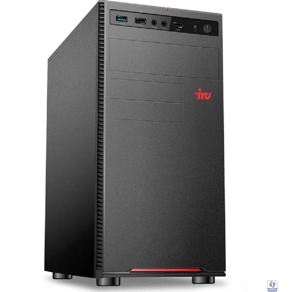 IRU Planio 310H6SEV MT i3 12100 (3.3) 8Gb SSD256Gb UHDG 730 FreeDOS GbitEth 400W черный (RUS) (2112567)