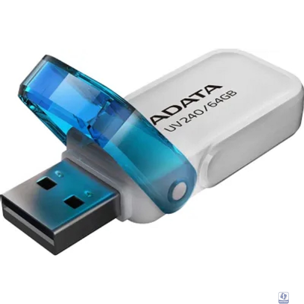 A-DATA Flash Drive 64GB AUV240-64G-RWH WHITE ADATA
