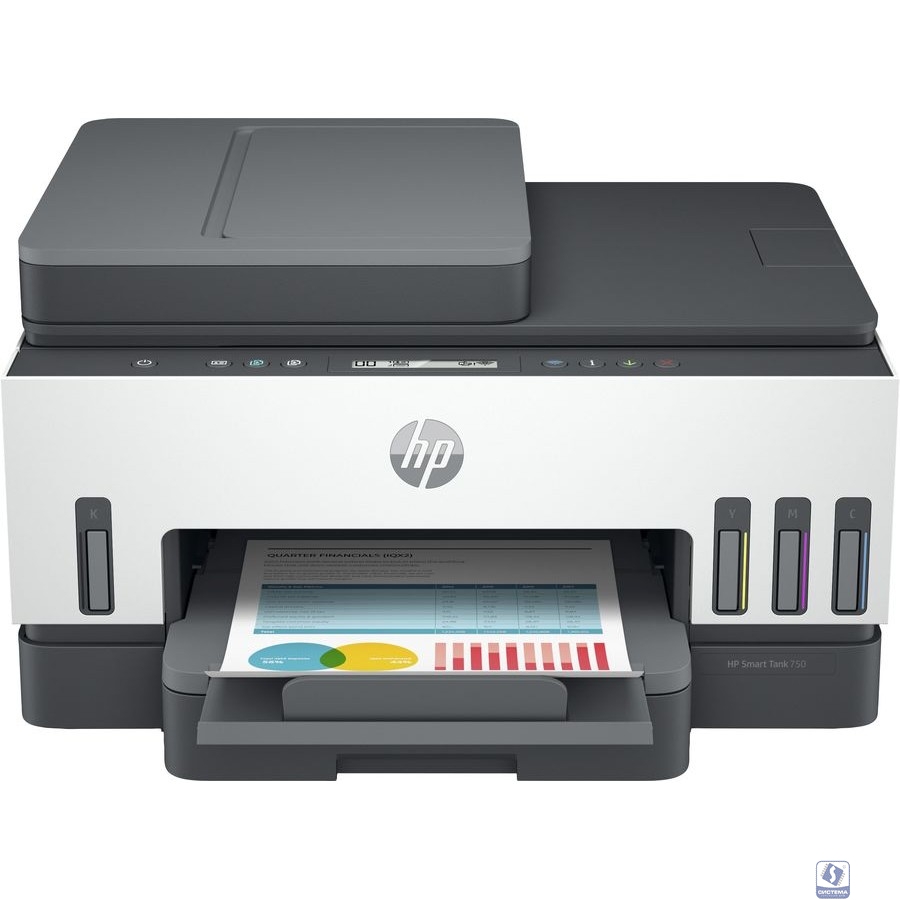 HP Smart Tank 750 AiO (6UU47A) A4 Duplex Net WiFi BT USB серый