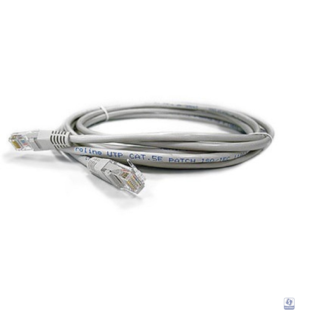 Патч-корд Lanmaster UTP LAN-PC45/U5E-3.0-GY вилка RJ-45-вилка RJ-45 кат.5е 3м серый LSZH (уп.:1шт)
