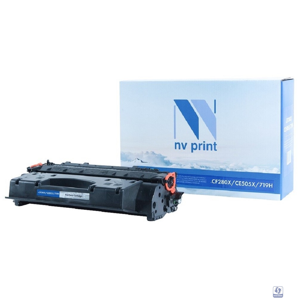 NVPrint CF280X/CE505X/719H  Картридж для принтеров HP LJ Pro 400 M401D Pro, M425 Pro,400 M425DW Pro, P2055/ Canon LBP-6300dn/ LBP-6650dn/ MF5840dn/ MF5880dn (6900k)