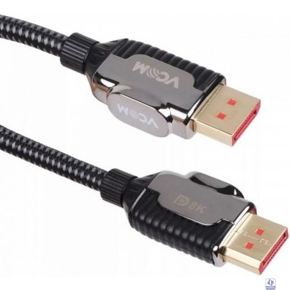 VCOM <CG634-1M> Кабель соединительный DISPLAY PORT v1.4, 8K@60Hz, 1m VCOM <CG634-1M> Кабель соединительный DISPLAY PORT v1.4, 8K@60Hz, 1m