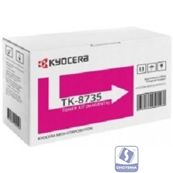 Тонер-картридж Kyocera TK-8735M (малиновый) (ресурс 40 000 отп.) для TASKalfa 7052/8052/7353/8353ci