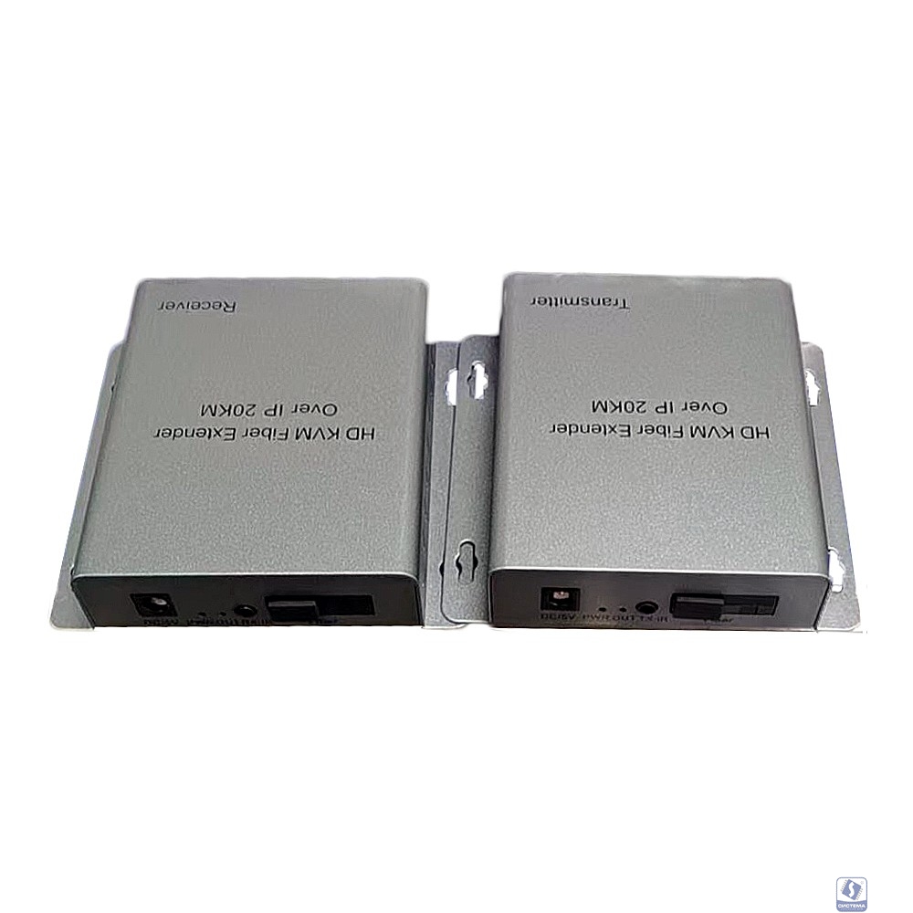 ORIENT VE065F, HDMI Fiber IP KVM Extender (Tx+Rx), HDMI+USB удлинитель до 20 км по оптическому кабелю, HDMI 1.4, 1080p@60Hz, (33327)