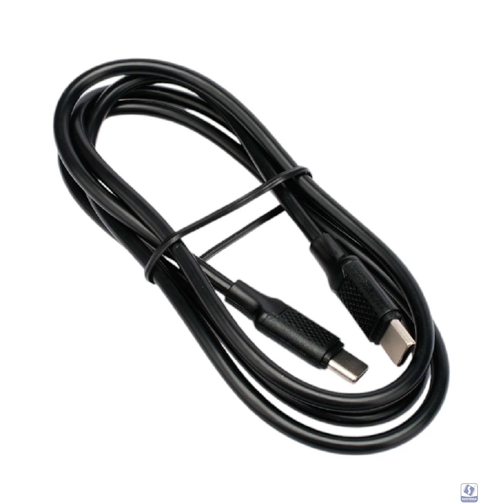 Cablexpert Кабель USB2.0 Type-C/Type-C, 5А, 240Вт, PD3.1/QC4.0, медь, 1м, черный, пакет (CC-USB2.0-240W-1M)