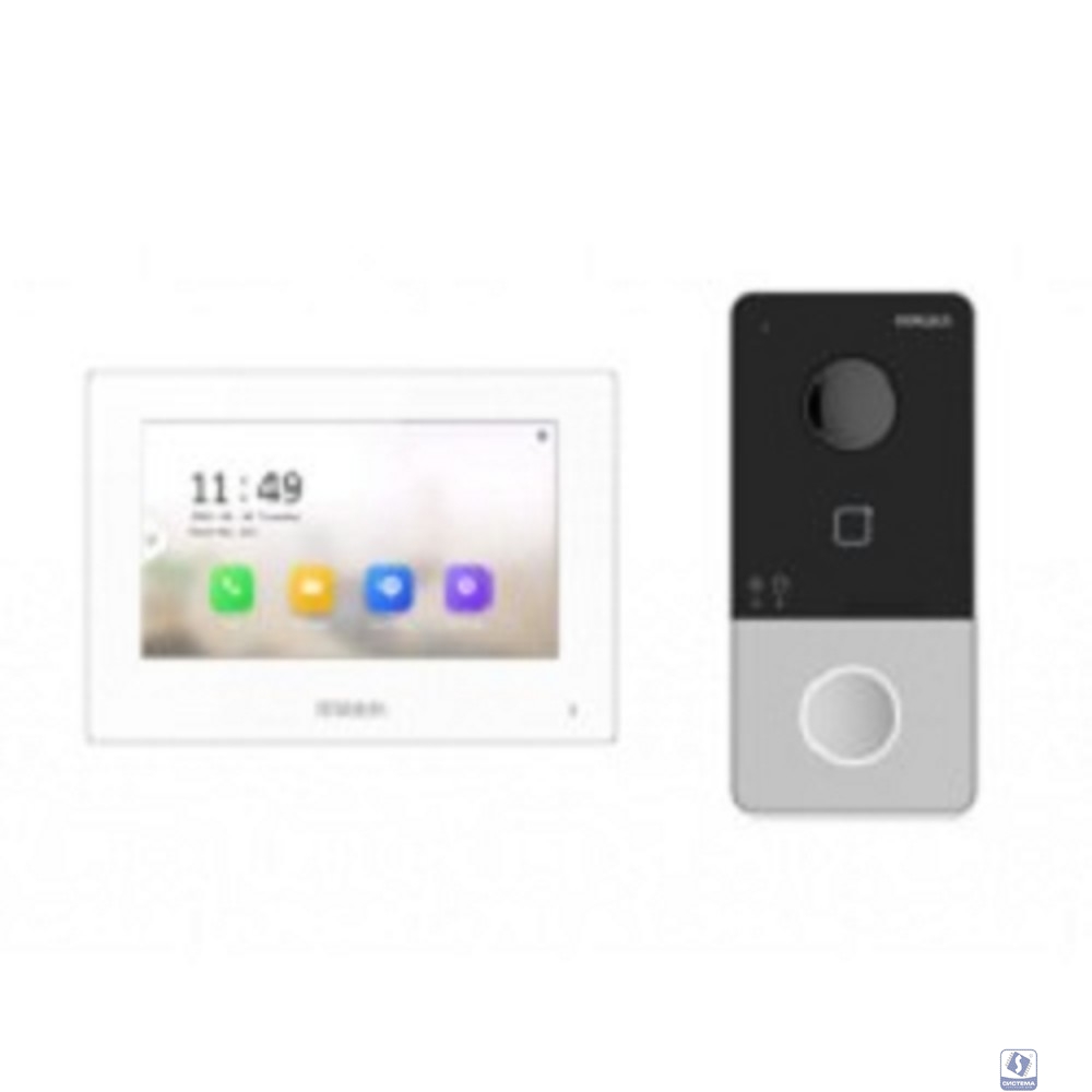 HiWatch DS-D100IKWF(B) Комплект IP-видеодомофона