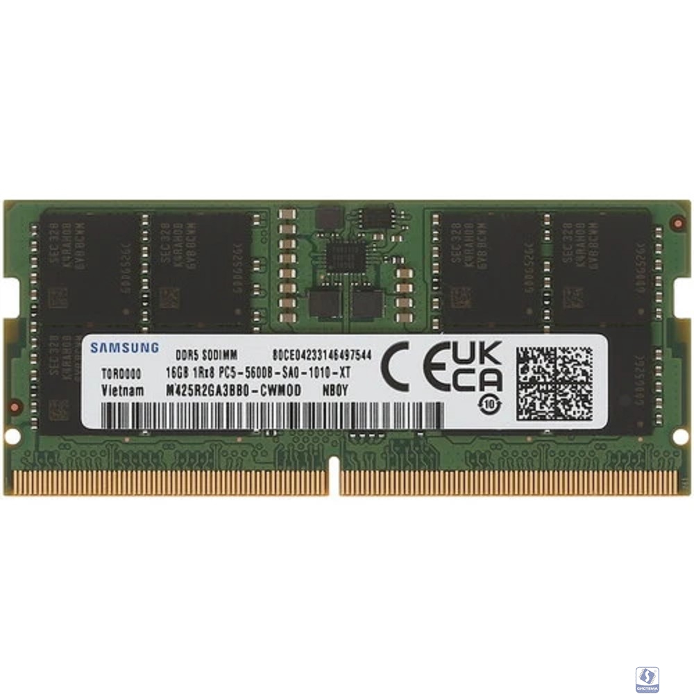 Samsung DDR5 16GB SODIMM 5600Mhz M425R2GA3BB0-CWM 