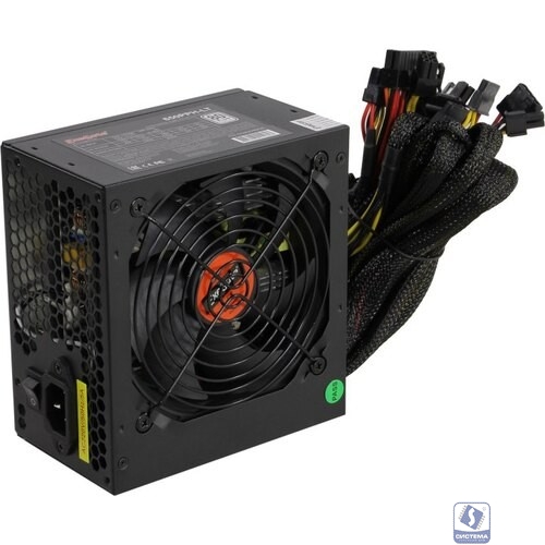 Exegate EX282046RUS-OEM-S Блок питания 650W ExeGate 80 PLUS® 650PPH-LT-S-OEM (ATX, APFC, КПД 82% (80 PLUS)SC, 12cm fan, 24pin, (4+4)pin, PCIe, 5xSATA, 3xIDE, black, кабель 220V с защитой от выдергиван
