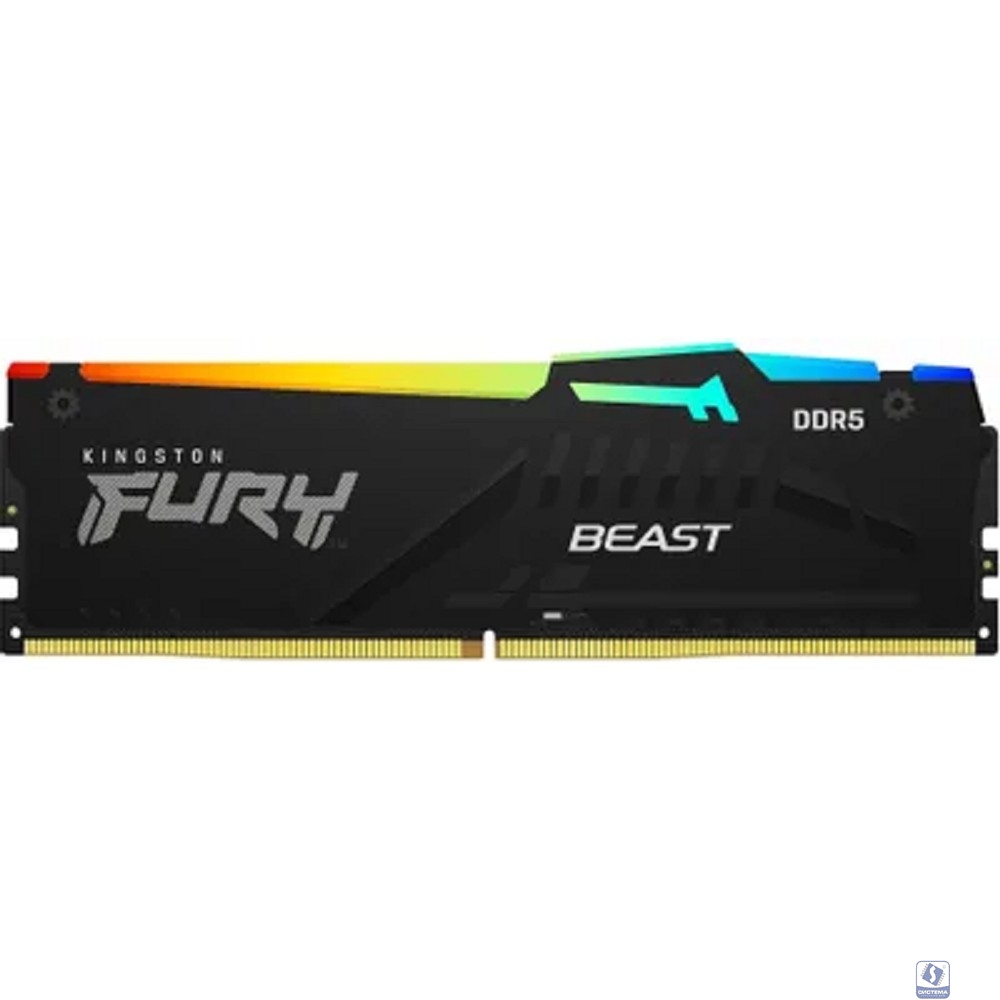 Kingston Fury Beast Black Expo KF556C36BBEA-16 DDR5 -  1x 16ГБ 5600МГц, DIMM,  Ret