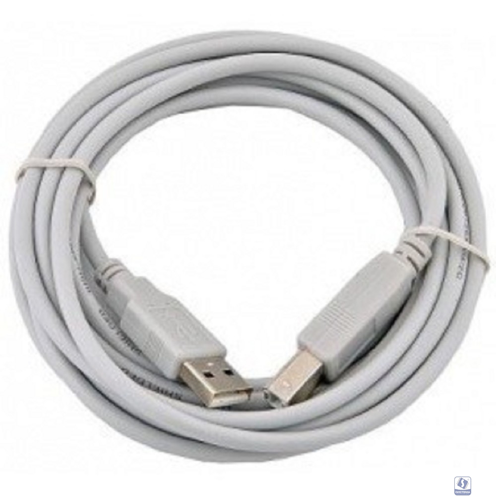 Telecom <TC6900-5M> Кабель USB2.0  A-->B (5.0м) (6926123461877)