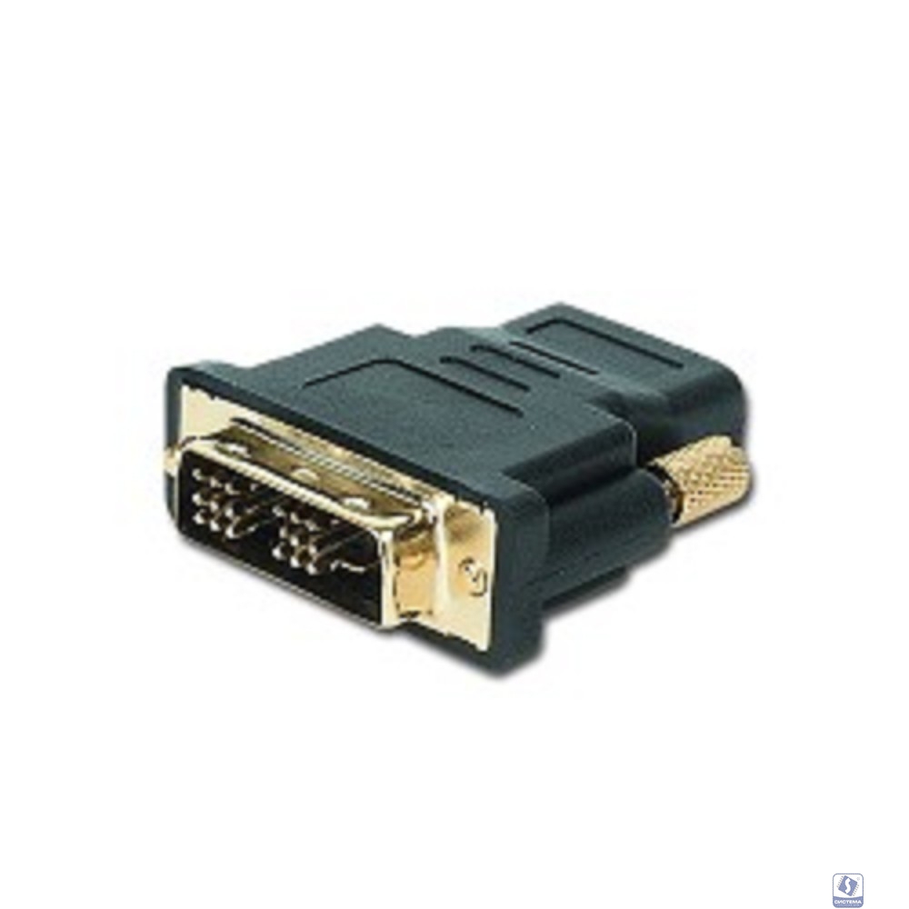 Gembird Переходник HDMI-DVI 19F/19M (мама-папа), золотые разъемы  [A-HDMI-DVI-2]