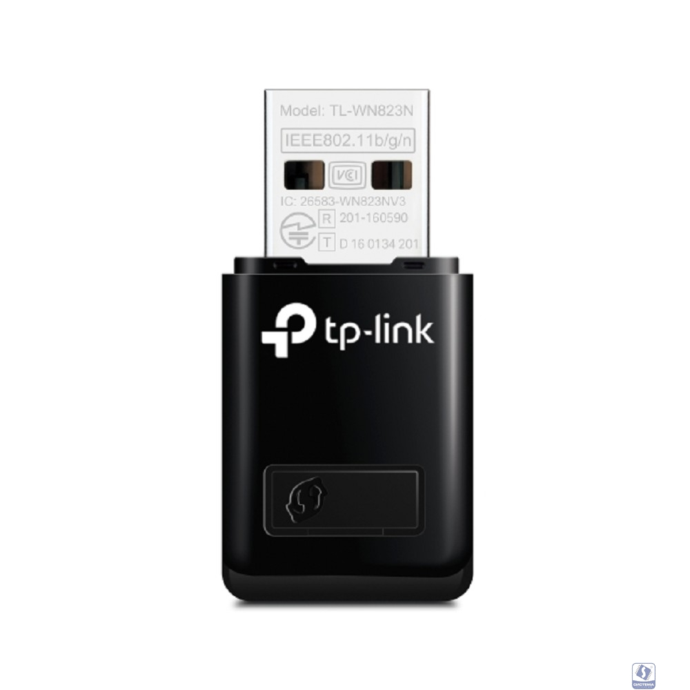 TP-Link TL-WN823N Компактный USB-адаптер с поддержкой Wi-Fi N300