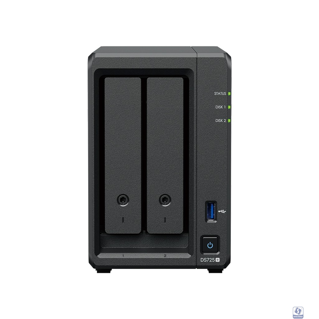 Synology DS725+ СХД настольное исполнение 2BAY NO HDD вилка UK/HK 3-pin